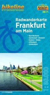 Bikeline Radwanderkarte Frankfurt am Main