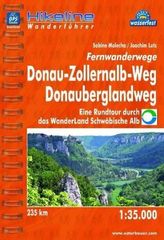 Hikeline Wanderführer Fernwanderwege Donau-Zollernalb-Weg, Donauberglandweg