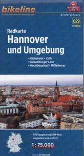 Bikeline Radkarte Hannover und Umgebung