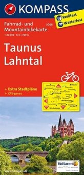 Kompass Fahrradkarte Taunus, Lahntal