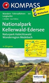 Kompass Karte Nationalpark Kellerwald-Edersee