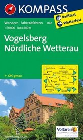 Kompass Karte Vogelsberg, Nördliche Wetterau