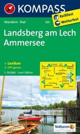 Kompass Karte Landsberg am Lech, Ammersee