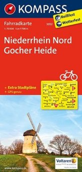Kompass Fahrradkarte Niederrhein Nord, Gocher Heide