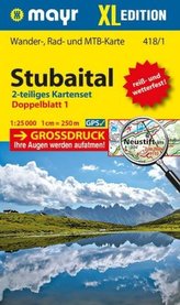 Mayr Karte Stubaital, 2 Bl.