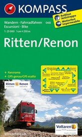 Kompass Karte Ritten / Renon