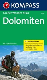 Kompass Großer Wander-Atlas Dolomiten