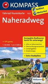 Kompass Fahrrad-Tourenkarte Naheradweg