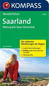 Kompass Wanderführer Saarland