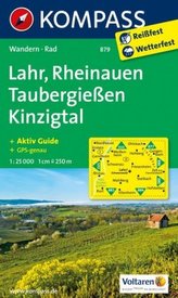 Kompass Karte Lahr, Rheinauen, Taubergießen, Kinzigtal