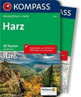 Kompass Wanderführer Harz, m. Karte