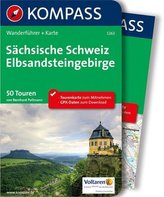 Kompass Wanderführer Sächsische Schweiz, Elbsandsteingebirge, m. Karte