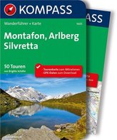 Kompass Wanderführer Montafon, Arlberg, Silvretta, m. Karte