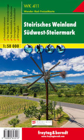 Freytag & Berndt Wander-, Rad- und Freizeitkarte Steirisches Weinland, Südwest-Steiermark
