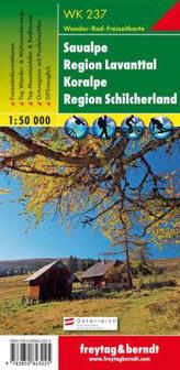 Freytag & Berndt Wander-, Rad- und Freizeitkarte Saualpe, Region Lavanttal, Koralpe, Region Schilcherland