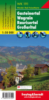 Freytag & Berndt Wander-, Rad- und Freizeitkarte Gasteiner Tal, Wagrain, Großarltal