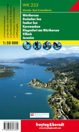 Freytag & Berndt Wander-, Rad- und Freizeitkarte Wörthersee, Ossiacher See, Faaker See, Karawanken, Klagenfurth am Wörthersee, V