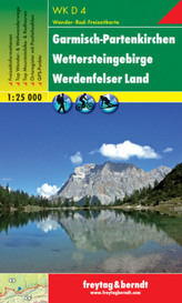 Freytag & Berndt Wander-, Rad- und Freizeitkarte Garmisch-Partenkirchen, Wettersteingebirge, Werdenfelser Land