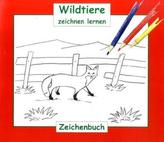 Wildtiere zeichnen lernen, Zeichenbuch