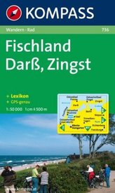 Kompass Karte Fischland, Darß, Zingst