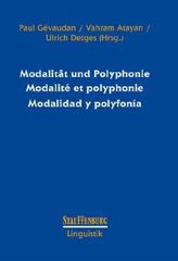 Modalität und Polyphonie / Modalité et polyphonie / Modalidad y polyfonía