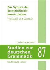 Zur Syntax der Ersatzinfinitivkonstruktion