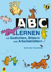 ABC lernen mit Gedichten, Bildern und Arbeitsblättern, neue Rechtschreibung