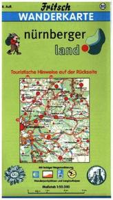 Fritsch Karte - Frankenalb im Nürnberger Land