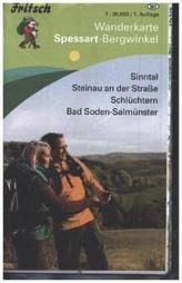 Fritsch Karte - Spessart-Bergwinkel