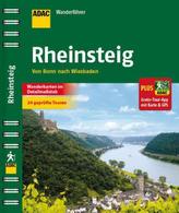 ADAC Wanderführer Rheinsteig plus Gratis Tour App mit Karte & GPS
