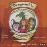 Die magischen Vier retten die Welt mit wummernder Musik, einer Badewanne und einem undurchdachten Plan, 2 Audio-CDs