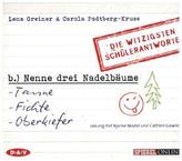 'Nenne drei Nadelbäume: Tanne, Fichte, Oberkiefer', 1 Audio-CD