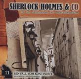 Sherlock Holmes & Co - Ein Fall vom Kontinent, Audio-CD