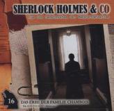 Sherlock Holmes und Co. - Das Erbe der Familie Chambois, Audio-CD