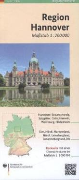 Regionalkarte Region Hannover