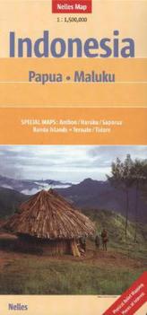 Nelles Maps Indonesia: Papua, Maluku