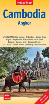 Nelles Maps Cambodia, Angkor, Polyart-Ausgabe