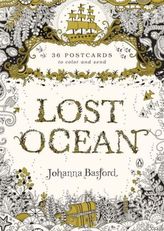 Lost Ocean, 36 Postcards. Mein phantastischer Ozean, englische Ausgabe, 36 Postkarten