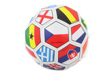 Fotbalový míč vlajky