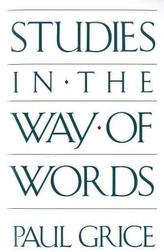 Studies in the Way of Words