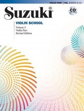Suzuki Violin School, Revised Edition, Violin Part, w. Audio-CD. Vol.3