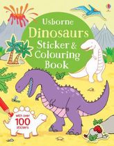 Usborne Dinosaurs Sticker & Colouring Book