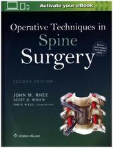 Operative Techniques in Spine Surgery