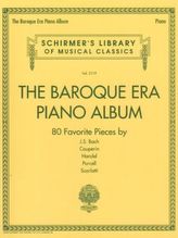 Schirmer's Library Of Musical Classics Volume 2119: The Baroque Era (Piano Album)