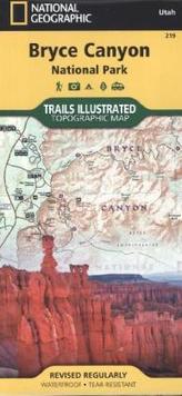 National Geographic Trails Illustrated Map Bryce Canyon National Park