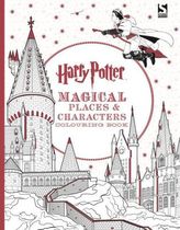 Harry Potter - Magical Places and Characters Colouring Book