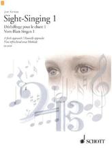 Vom-Blatt-Singen. Sight-Singing. Dechiffrage pour le chant. Tl.1