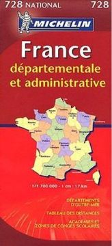 Michelin Karte France départementale et administrative