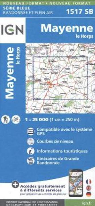 IGN Serié Blue Top 25 Mayenne le Horps IGN Serié Blue Top 25 Mayenne le Horps