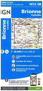 IGN Karte, Serie Bleue Brionne Cormeilles